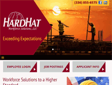 Tablet Screenshot of callhardhat.com